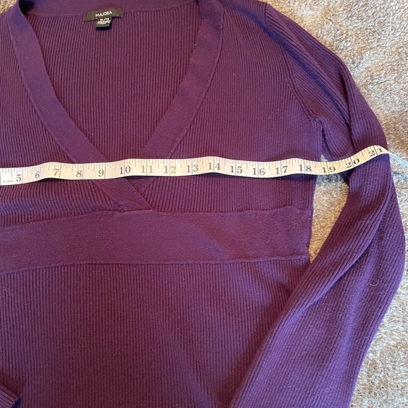 5 for $15. Cute purple soft lightweight sweater - Picture 3 of 4